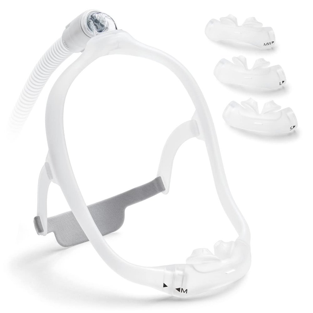 Legend M.D. DreamWear Nasal Silicone Pillows fitpack with Headgear Strap Compatible with Resprionics 1146468