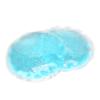 1 Pair of Blue Circular Hot/Cold Compress Eye Pads - Soothe Swollen, Fatigued Eyes with Cooling Gel for Men and Women view 2