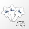 Drake University Cupcake Toppers, Officially Licensed Bulldogs Cupcake Picks, Solid Plastic(Star, 200) view 3