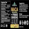 3 in 1 Ashwagandha + Maca Root + Panax Ginseng - Natural Supplement for Energy, Stamina, and Stress Support, 120 Softgels view 2