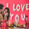 fjygwx13 50pcs Valentine's Day Cellophane Treat Bags Red Heart Cello Gift Bags Sweet Goodie Candy Party Favor Bags Plastic Gold Twist Ties for Wedding Anniversary Supplies view 3