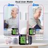 Blood Pressure Monitor, Upper Arm Blood Pressure Machine for Home Use, Digital Talking BP Monitor with 2x99 Readings Memory Adjustable Cuff 8.7"-16.5" Large LCD Backlit Display view 4