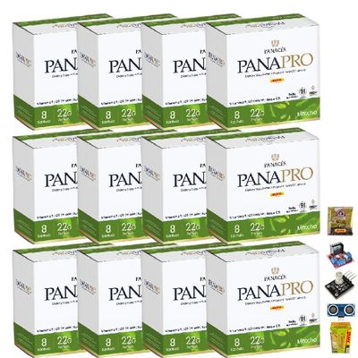 Innovative Germany Snack Healthy Delicious 8 Sachets/Box 320g Panacee Panapro Matcha Flavor Set 12 No0614289956 By Beautygoodshop [Get Free For You Beauty Gifts]