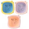 Healifty 3pcs Thickened Portable Washbasin Boy Girl Face Bath Tub and Foot Basin for Easy Use and Travel view 1