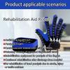 ATLION Rehabilitation Robot Gloves, Multi-Modal Rehabilitation Training Gloves, Portable Hemiplegia Finger Rehabilitation Trainer, Finger Splint for Hand Rehabilitation(B,Left Hand XL) view 2