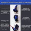 ATLION Rehabilitation Robot Gloves, Multi-Modal Rehabilitation Training Gloves, Portable Hemiplegia Finger Rehabilitation Trainer, Finger Splint for Hand Rehabilitation(B,Left Hand XL) view 3