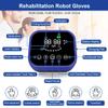 ATLION Arthritis Rehabilitation Robots Gloves, Multi-Modal Portable Stroke Hemiplegia Patient Finger and Hand Function Rehabilitation Robots Gloves(A,Right Hand L) view 2