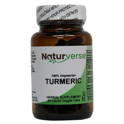 Naturverse Turmeric Liquid Capsules,60 VegCaps