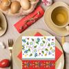 Keep Unique 20-ct 13x13 Roses Paper Decoupage Napkins, 3-Ply Serviette Tissue Luncheon Floral Napkin for Art, Dinner, and Party, Disposable Napkins (Embroidery, Pack of 4) view 2