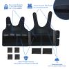 Weighted Vest for Kids (Small, Ages 4 to 7) Compression Vest for Kids Including 6 Removable Weights Black view 2