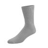 Brooklyn Socks 4 Pairs of Thin Combed Cotton Diabetic Socks for Men & Women, Loose, Wide, Non-Binding Neuropathy Low-Crew Socks (Gray, Fit's Shoe Size 7-11) view 4