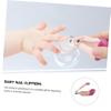 VICASKY Nail Care Kit Portable Manicure Set Nail Clippers Scissors Tweezers for Newborns Boy Girl Toddlers Safe Grooming Tools Pink view 2