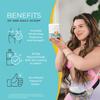One Sol Pre-Workout for Women, Enhanced Pump & Focus, No Jitters Or Crash, Natural Ingredients, 100% Vegan, Gluten Free & Soy Free, (Mango Guava) view 3