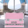 WHYATT Locking Storage Box, Medicine Box, With Portable Handle, Used for Medicine Storage and Personal Belongings Storage (Color : Silver, Size : Small) view 3