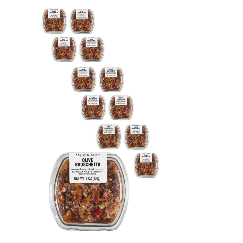 Fresh Pack Olive Bruschetta, 6 oz, 12 Pack