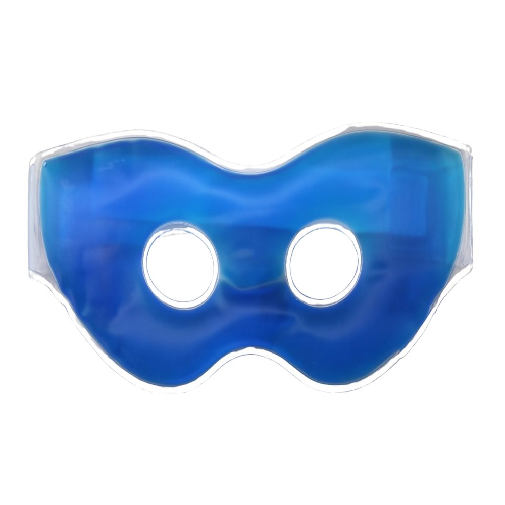 Adjustable Strap Soothing Therapeutic Gel Eye Mask for Hot or Cold Relief - Ideal for Migraine, Stress, and Puffy Eyes Spa Relieve Stress and Tension Dark Circles, Headaches, Migraines (Blue)