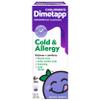 Childrens Dimetapp Cold & Allergy Liquid, Antihistamine Multi-Symptom Relief for Runny Nose, Sneezing, Itchy Throat & Watery Eyes, Grape Flavor, Phenylephrine-Free Cold Medicine, 8 fl oz view 1