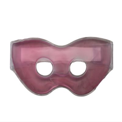 Adjustable Strap Soothing Therapeutic Gel Eye Mask for Hot or Cold Relief - Ideal for Migraine, Stress, and Puffy Eyes Spa Relieve Stress and Tension Dark Circles, Headaches, Migraines (Pink)