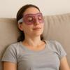 Adjustable Strap Soothing Therapeutic Gel Eye Mask for Hot or Cold Relief - Ideal for Migraine, Stress, and Puffy Eyes Spa Relieve Stress and Tension Dark Circles, Headaches, Migraines (Pink) view 2