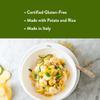 DeLallo Gluten-Free Mini Gnocchi Pasta, 12 Ounce Box, 4 Pack, Non-GMO, Made with Potato Puree and Rice Flour, Vegan view 3