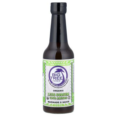 BIG TREE FARMS Organic Low Sodium Coco Aminos Marinade, 10 FZ