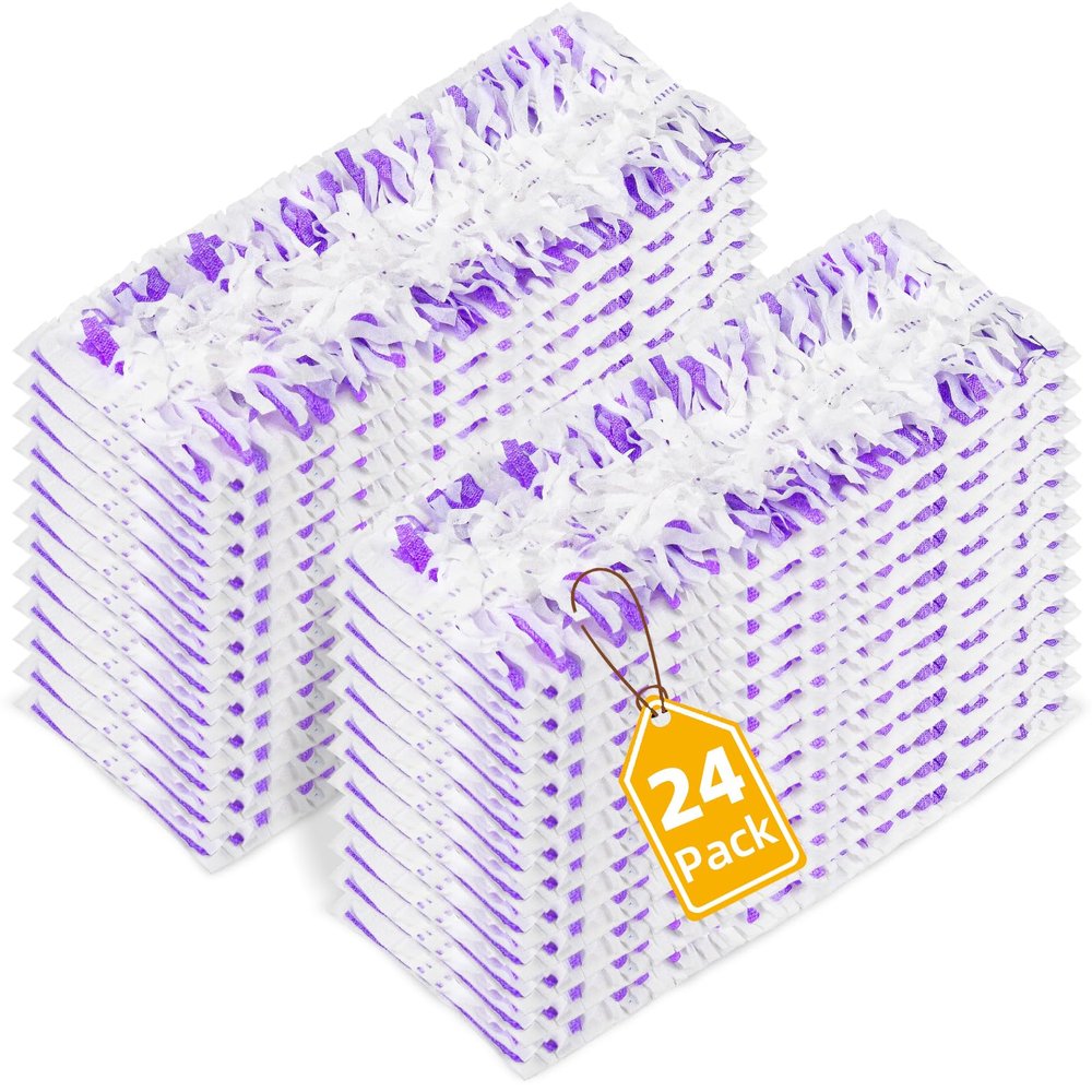 24 Pack Disposable Mop Pads for Power Mop Multi-Surface Mop, Floor Cleaning Replacement Mopping Pads Refills