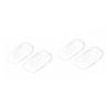 Mobestech 2pcs Foot Pads High Heel Inserts for Women Plantar Fasciitis Relief Gel Insoles for Comfort view 1