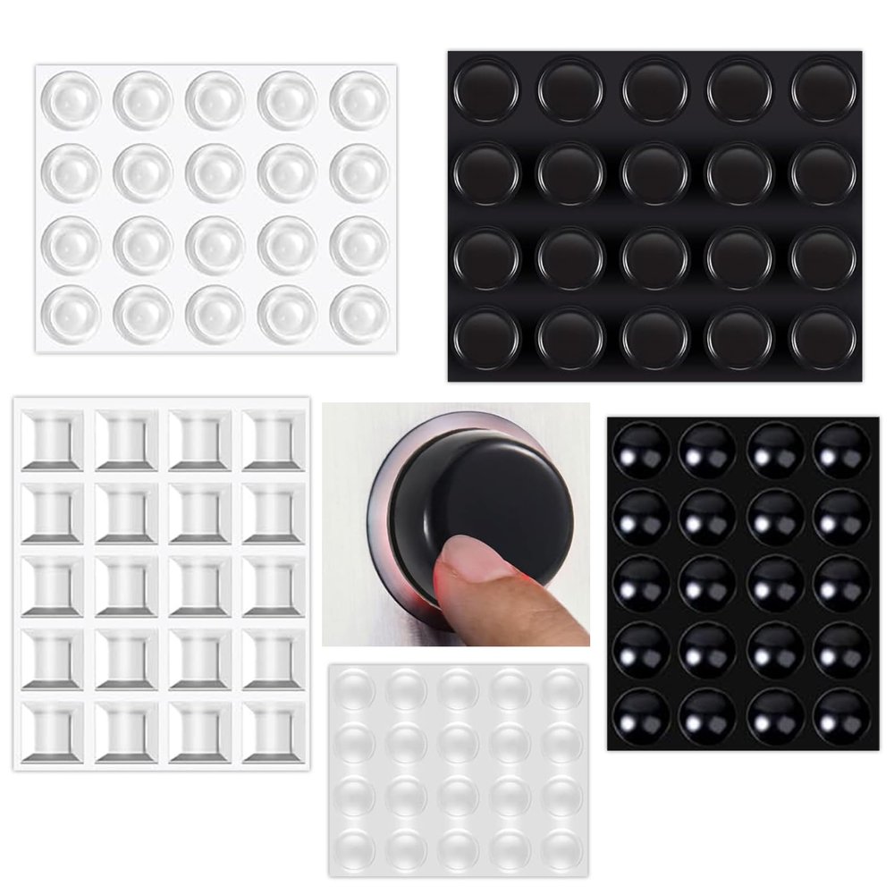 100 Pcs Braille Bump Dots - Tactile Stickers for Visually Impaired, Low Vision Aids for Elderly & Blind