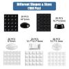 100 Pcs Braille Bump Dots - Tactile Stickers for Visually Impaired, Low Vision Aids for Elderly & Blind view 2