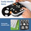 100 Pcs Braille Bump Dots - Tactile Stickers for Visually Impaired, Low Vision Aids for Elderly & Blind view 3