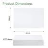 Simetufy 1000 Sheets White Tissue Paper Bulk, 14" x 20" Packing Paper for Moving, Gift Wrapping, Weddings, Birthdays, Holidays, Crafts & Decor view 2