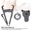 Digital Body Fat Caliper Set with Automatic Retraction, Measures, Chest, Waist, Leg Circumference, High Temperature view 3
