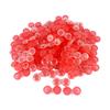 Dhoptical 100Pcs Contact lens case Colorful Contact Lens Holder Box Left/Right Eyes (Red) view 1