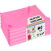 500 Sheets of Pink Tissue for Gift Bags - Bulk Wrapping Tissue, 20 X 30 Inches. Ideal Pink Packaging for Gift Wrap, Filler, Crafts, DIY Projects, Weddings, Birthdays, Baby Showers, Valentine's Day view 1