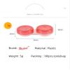 Dhoptical 100Pcs Contact lens case Colorful Contact Lens Holder Box Left/Right Eyes (Blue transparent) view 3