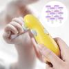 POPETPOP Baby Nail Pad Electric Nail Trimmer Grinding Heads- 12 Pcs Baby Nail File Replacement Pads Electric Baby Nail File Baby Nail Trimmer for All Brands Newborns Nail Trimmer view 3