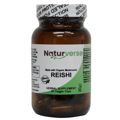 Naturverse Reishi COG Powder Capsules,60 VegCaps