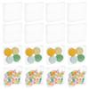 BENECREAT 72pcs Transparent Gift Boxes, 4x4x1.2inch Rectangle PVC Clear Wedding Favor Boxes for Candy Chocolate, Valentine's Day Festival Gift Packaging view 1