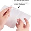 BENECREAT 72pcs Transparent Gift Boxes, 4x4x1.2inch Rectangle PVC Clear Wedding Favor Boxes for Candy Chocolate, Valentine's Day Festival Gift Packaging view 3