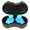 Gavigain Swimming Ear, Soft Waterproof Noise Canceling Reduction Ear Reusable Water Sports Ear with Case for Showering, Bathing, Surfing (Blue) view 1
