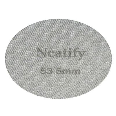 Neatify Espresso Puck Screen, Espresso Filter for 51mm/53.5mm/58.5mm 1.7mm Thickness 150m 316 Stainless Steel (53.5mm)