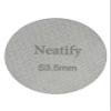 Neatify Espresso Puck Screen, Espresso Filter for 51mm/53.5mm/58.5mm 1.7mm Thickness 150m 316 Stainless Steel (53.5mm) view 1