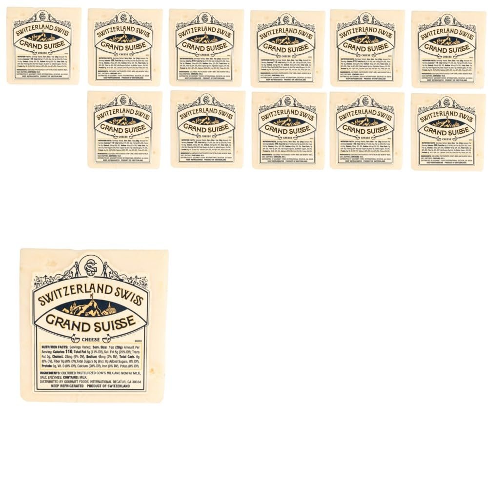Grand Suisse Switzerland Swiss Cuts, 8 oz, 12 Pack