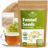 100 Bags Fennel Tea Fennel Seed Tea Herbal (Foeniculum Vulgare) - 100 Count 1.5g Bags Herb Hinojo view 1