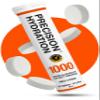Precision Hydration Electrolyte Tablets - Multi Strength Effervescent Hydration Tablets - Combats Cramp - Low Calorie, Gluten Free, Vegan/Vegetarian Friendly(1 Tube, 1000mg/L - Orange Tube) view 1