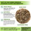 30 Bags Catnip Tea Catnip Herb Tea (Nepeta L.) - 30 Count 1.5g Bags Cat Nip Leaf Herb Hierba Gatera view 3
