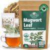100 Bags Dried Mugwort Tea Mugwort Herb Dried Tea (Dried Artemisia Vulgaris Herb) - 100 Count 1.5g Bags Artemisa view 1