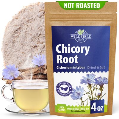 4 oz. Tea Chicory Root Tea Herbal (Cichorium Intybus) - 113g hickory Root Herb Achicoria