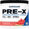 Nutricost Pre-Workout, Watermelon, 30 Servings, Vegetarian, Non-GMO and Gluten Free (Pre-X) view 1