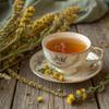 40 Bags Mullen Tea Mullein Tea Leaf (Verbscum L.) - 40 Count 1.5g Bags Mullen Leaves Mullein Loose Leaf Hoja De Gordolobo view 3